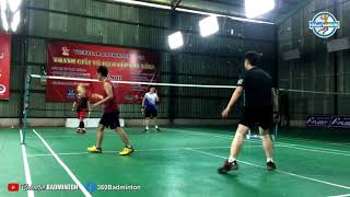Linh - Huy vs Ivan Võ - Minh Tuấn | SET 2 Sân GTT 11/3/21 Colourful BADMINTON