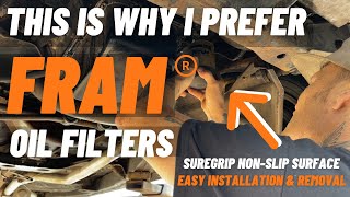 HOW TO INSTALL A FRAM® OIL FILTER THE EASY WAY