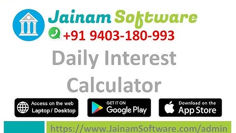 💰 Jainam Software Tutorial: Fixed & Runtime Interest Calculation for Loans