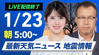 ウェザーニュースの配信のサムネイル画像