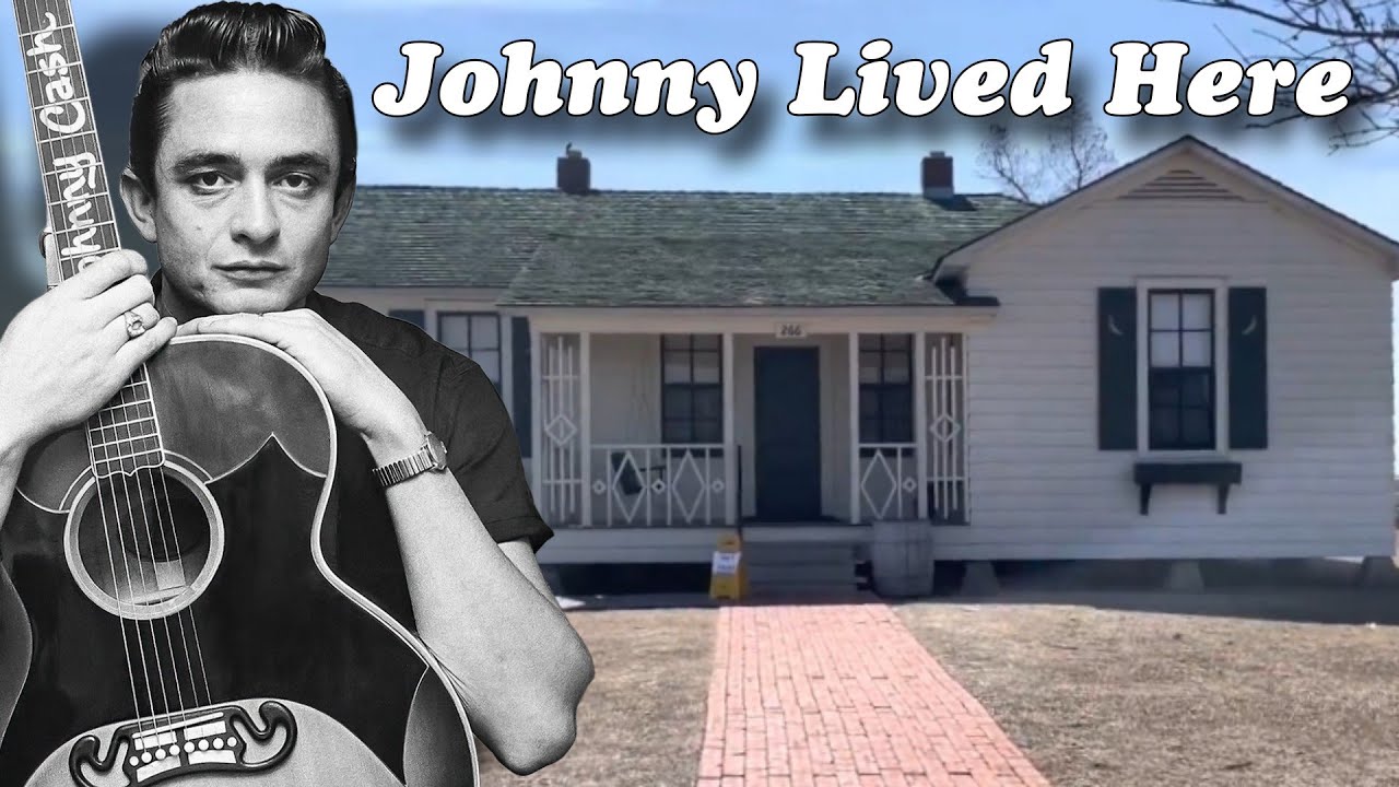 Johnny Cash Boyhood Home Dyess Arkansas The Man In Black johnnycash iwalktheline YouTube