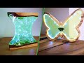 4 Amazing Epoxy Resin Night Lamps / Resin Art