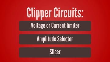 Clippers Circuit Explained [Clippers and Clampers]