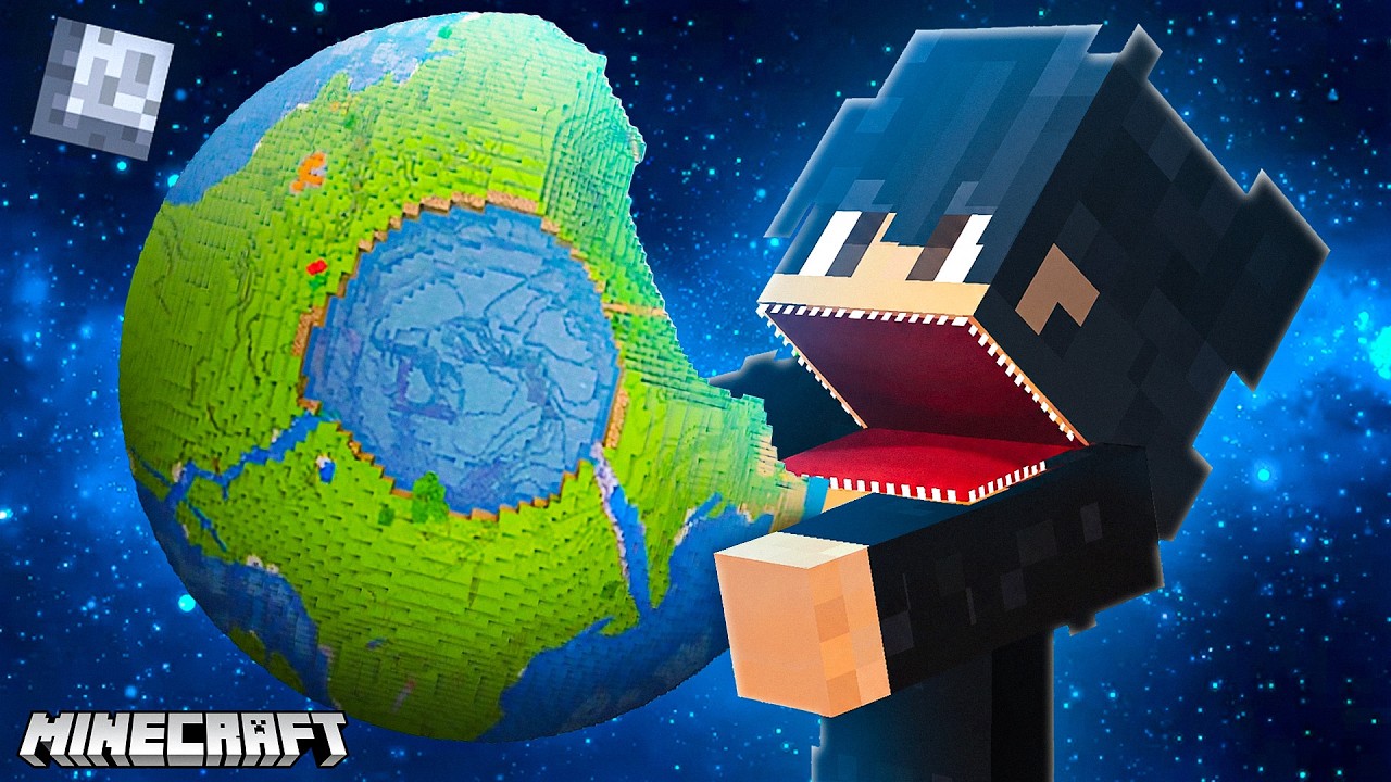 Why I Ate ProBoiz95 ENTIRE WORLD in Minecraft?