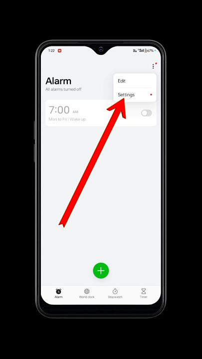 How To Set Alarm Notification In oppo Phone #shorts #youtubeshorts #tech #alaram