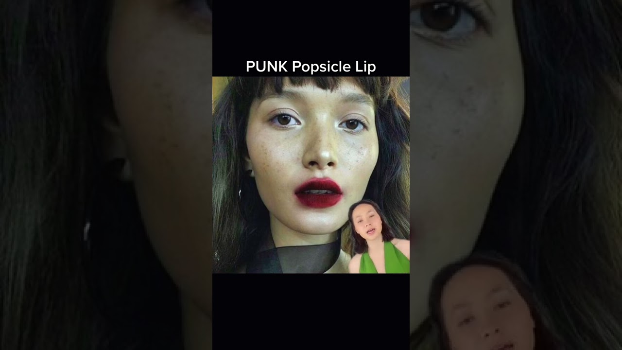 how to get the edgy popsicle lip 