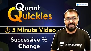 Successive Percentage Change in one shot | Ronak Shah