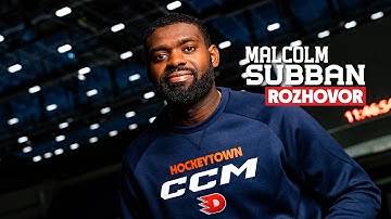 Malcolm Subban na zijn eerste training in Pardubice