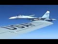 US AIRCRAFT IN DANGER !!! After Russian Su-27 Aircraft come VERY CLOSE