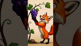 The Fox And The Grapes. #Kids Moral Story #English Kids Story