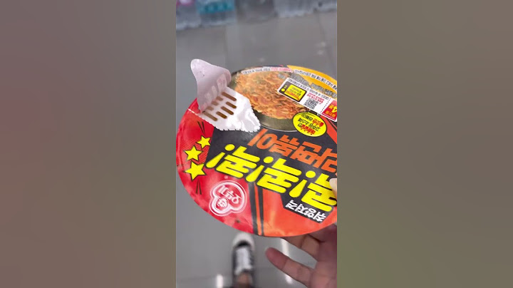 تعالوا ناكل سوا في السوبر ماركت في كوريا 🍜♥️ #food #كوريا