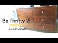 Thrifted Brown Dresser Flip / Third Thursday Thrift Flip