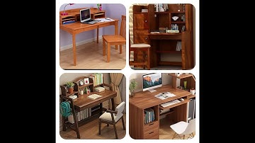 Latest Wooden Study Table Design Home Decor | Kids Study Table Design | Desk Setup | Interior Design