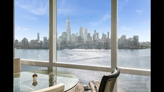 Spectacular 2 bedroom, 2 bath with S/E exposure in Jersey City's premier luxury building 77 Hudson!
