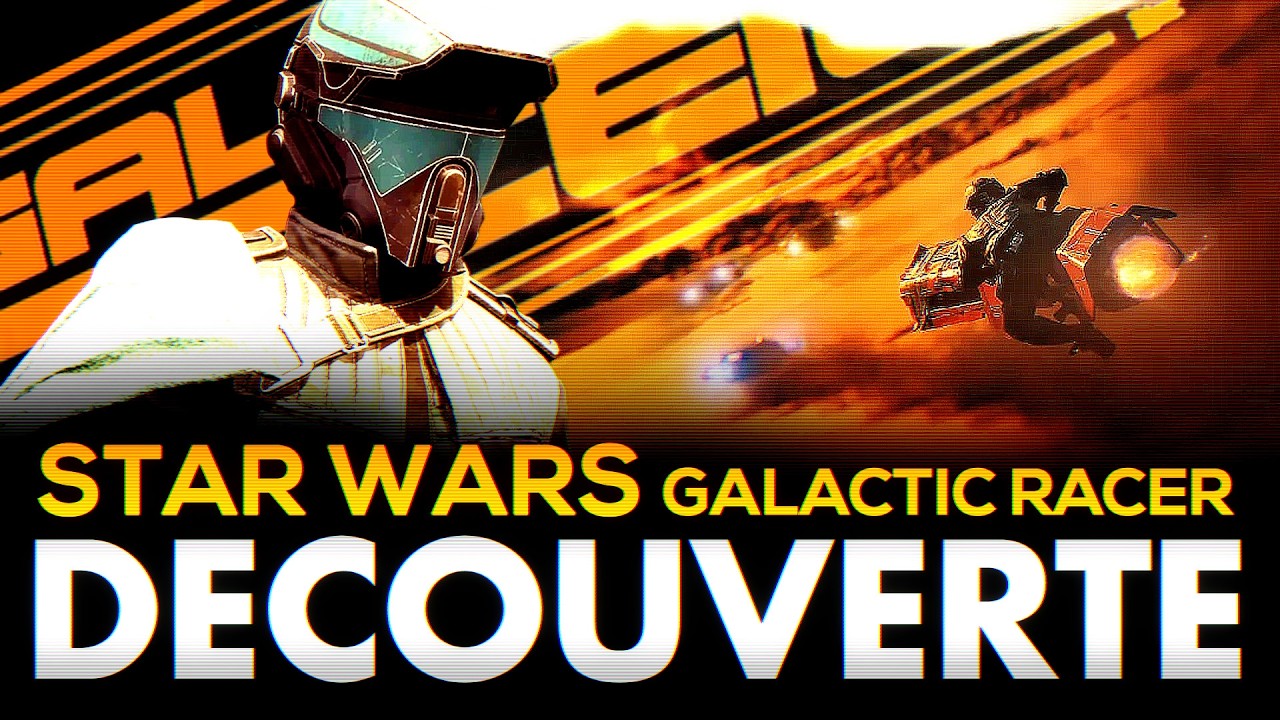 LE JEU STAR WARS DONT ON RÊVAIT ? | Star Wars Galactic Racer - GAMEPLAY FR