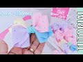 Laço Milena Candy fita n°9 -  DIY Ribbon bow hair