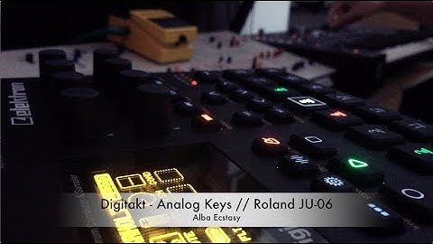 Digitakt - Analog Keys // Roland JU-06