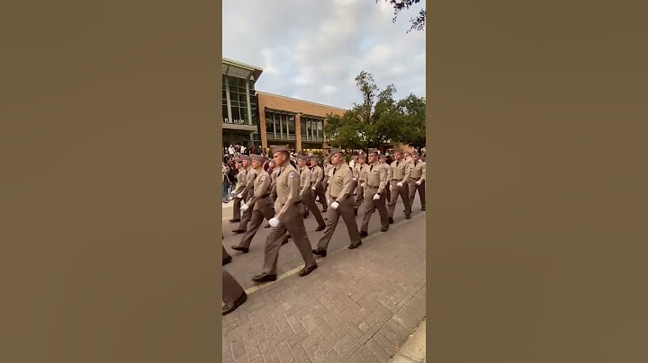 Texas A&M Corps of Cadets College Station, TX.                 #tamu #corpsofcadets #a&m