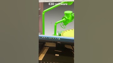 How to look Equipment and piping in E3D software