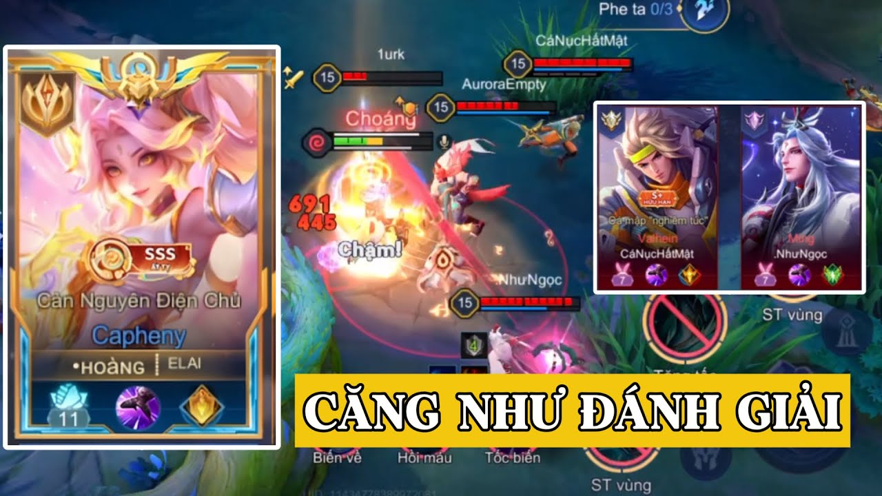 Top.1 Capheny | Đụng Ngay Bộ Đôi Siêu Khoẻ Và Trận Đấu Căng Đến Phút Cuối 