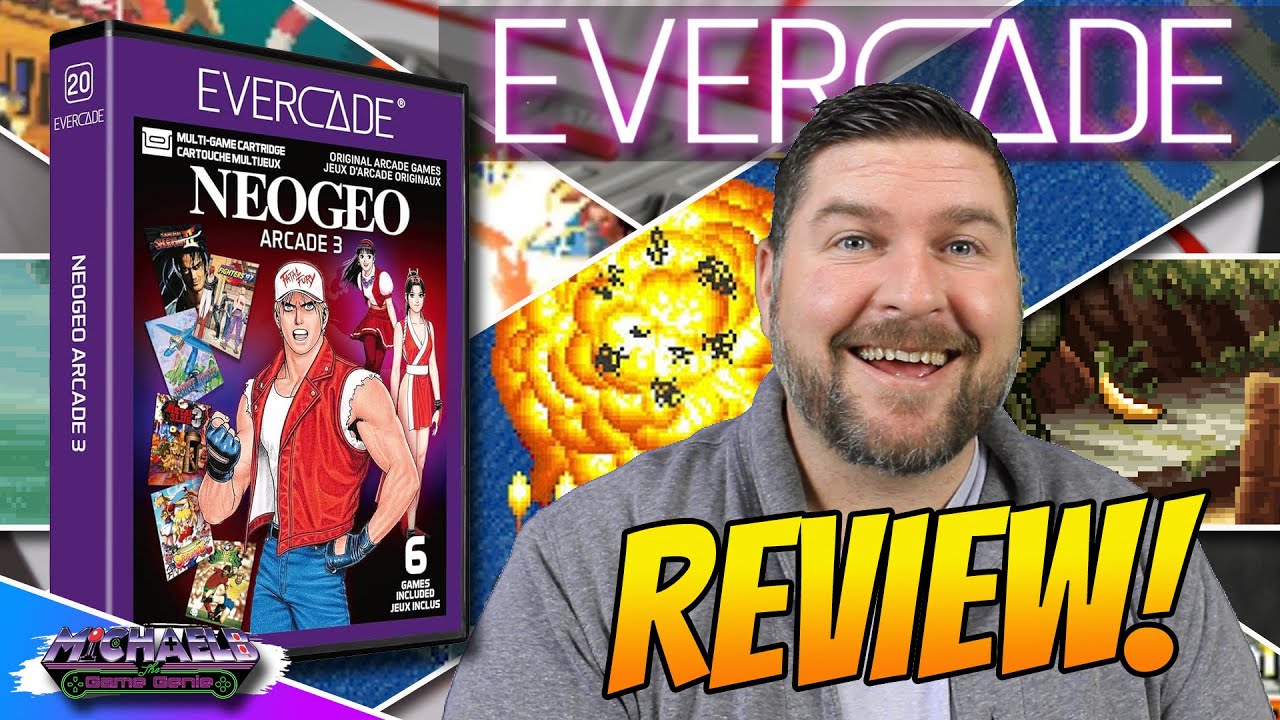 Evercade Neo Geo Arcade 3 Review! - YouTube