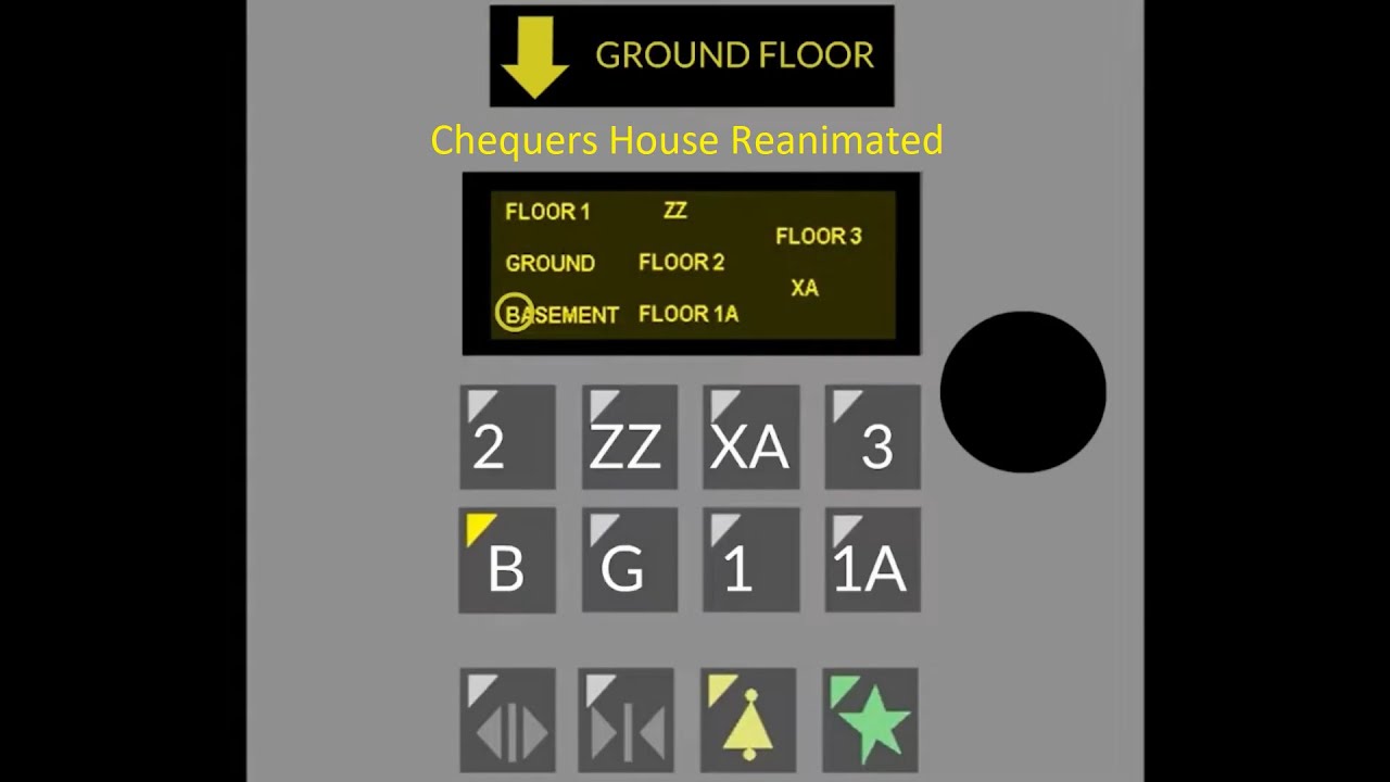 (Reanimated) Thyssenkrupp lift at Chequers house