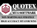 High Accuracy Quotex Signals | Non-Martingale MT4 Indicator for Consistent Wins |