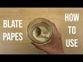 How to use oblate paper the correct way