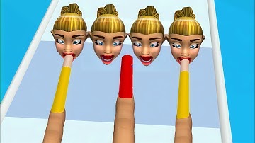 Nail Stack 💅🌈👱‍♀️ MAX Level Game All Levels Gameplay Android,ios Trailer - Best Hyper Casual Games