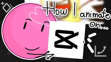 How I animate on Capcut! (especially for objects shows)