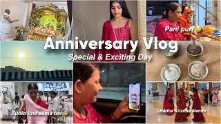 ANNIVERSARY VLOG: Special & Exciting Day #vlog #specialday | Mishti Pandey