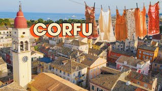 Corfu Adasi Kerkira Italyan Soslu Yunan Adası