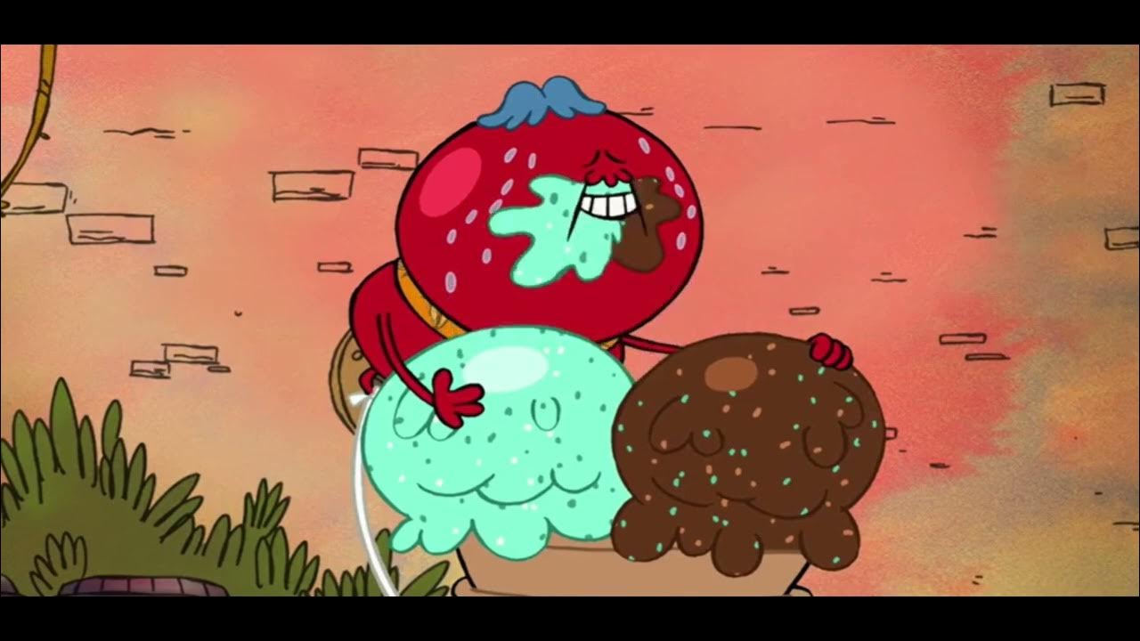 Chowder Mr.Fugu eating thrice cream YouTube