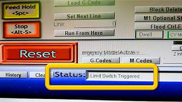 Станок заскочил на концевик! Status: Limit Switch Triggered в Mach3. Фрезерный ЧПУ | CNC router