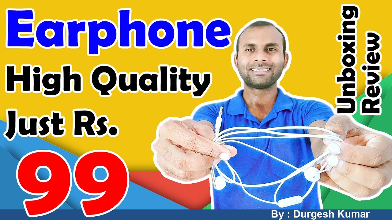 Download High Quality Stereo Earphone | Unboxing and Review | Technical Ayansh | 2021