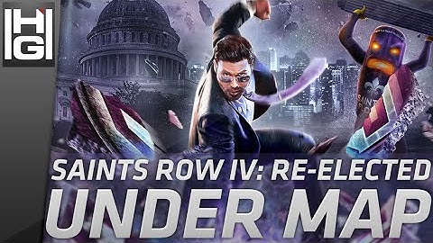 Saints Row IV: Re-Elected - Glitch Under Map