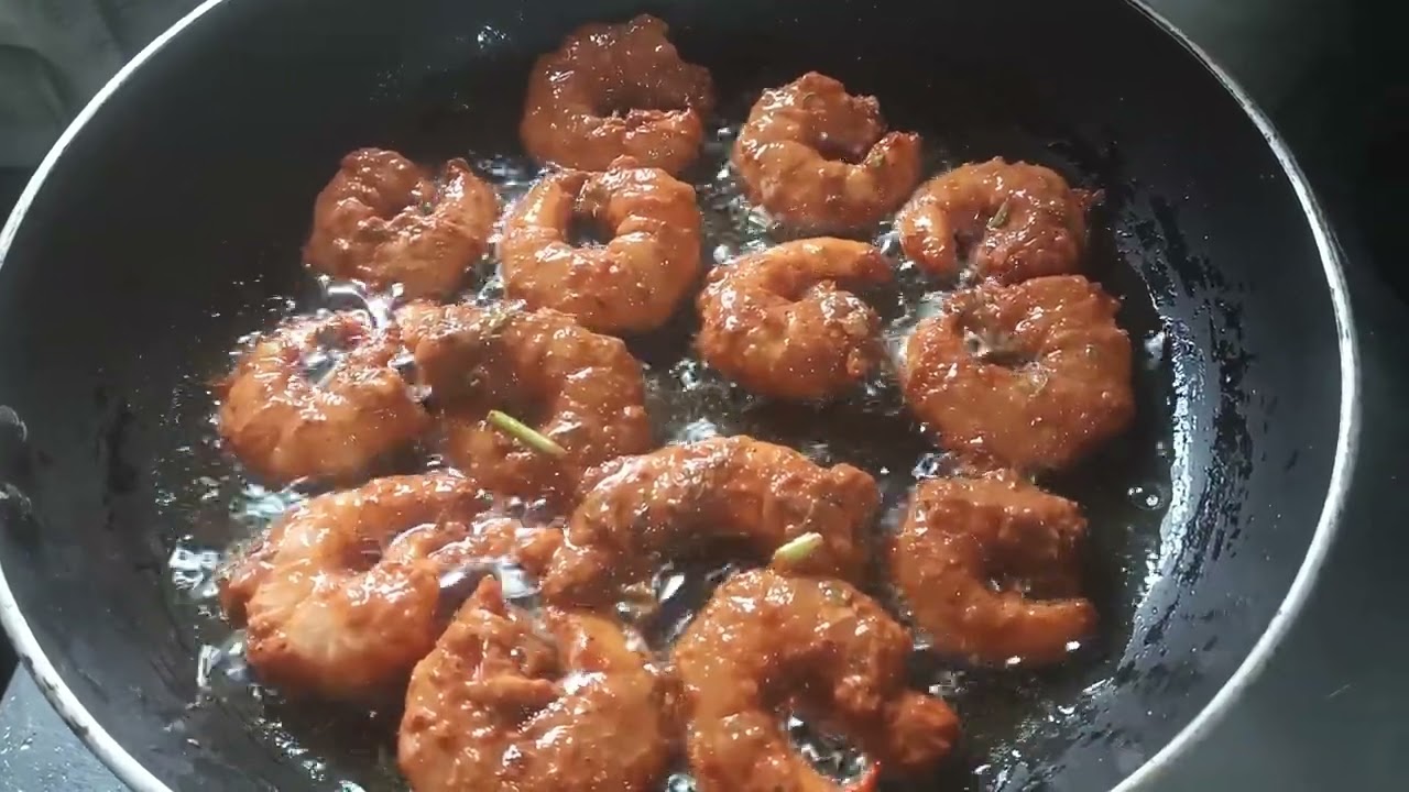 Prawns masala fry 🦐             #foodblogger #cooking #malvani 