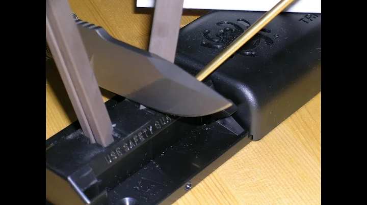 Best Knife Sharpener?? Spyderco Triangle Sharpmaker Review
