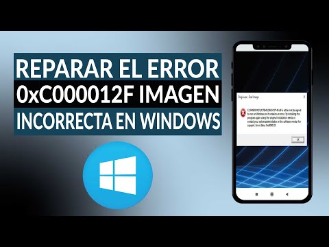 ¿Cómo reparar el error 0xc000012f imagen incorrecta en WINDOWS 10?