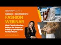 Meet a Fashion Designer - Live Session with Carolina Rocha