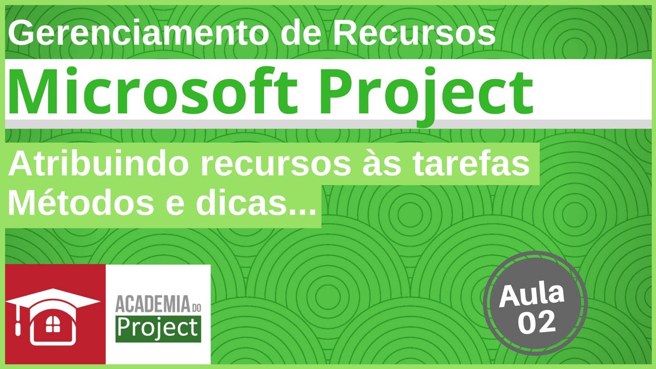 Série - Gerenciando Recursos no MS Project - Aula 2 - Atribuindos os ...