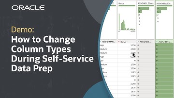 How to Change Column Types During Self-Service Data Prep in Oracle FDI