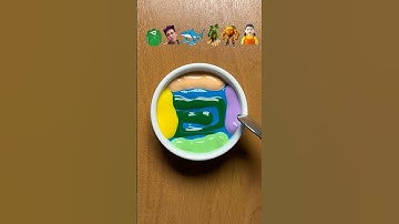 Mixing Brainrot vs Squid Game (Part 7) Guess the mixed colors#squidgame #squidgame3 #colormixing