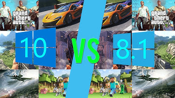 Gaming BENCHMARK COMPARISON! | Windows 8.1 vs Windows 10