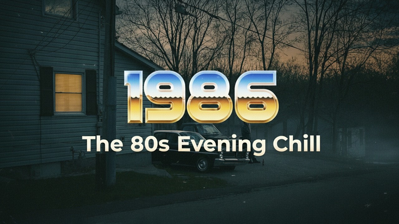 BACK TO 1986 —  The 80s Evening Chill // 80s Synthwave, Chillwave & Vaporwave Music Mix