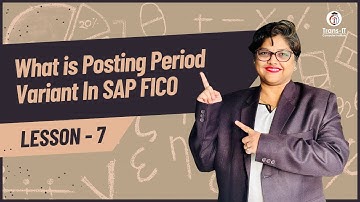 Lecture 7: Posting Period Variant | SAP FICO | SAP S4 HANA | SAP Tutorial | Practical | Finance