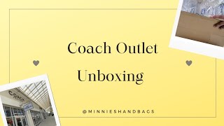 Coach Outlet Unboxing??? #coachoutlet #handbags #summervibes #totebag