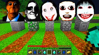 i found NEW GRAVE OBUNGA NEXTBOT AHENO AND JEFF THE KILLER in Minecraft - Gameplay - Coffin Meme