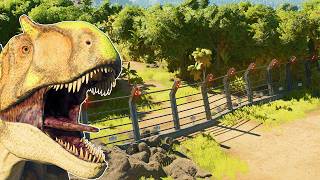 Metriacanthosaurus Enclosure  I Jurassic World Evolution 3 I Prehistoric Expedition Park Ep39