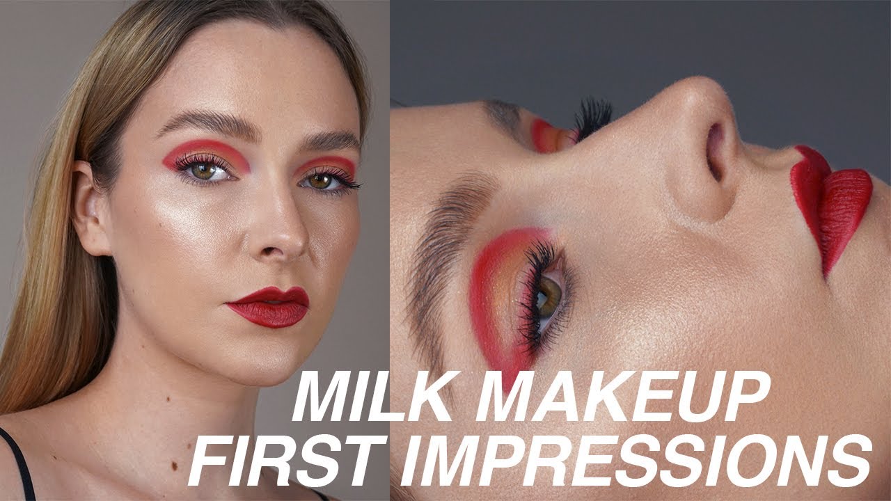FULL FACE OF MILK MAKEUP / FIRST IMPRESSIONS